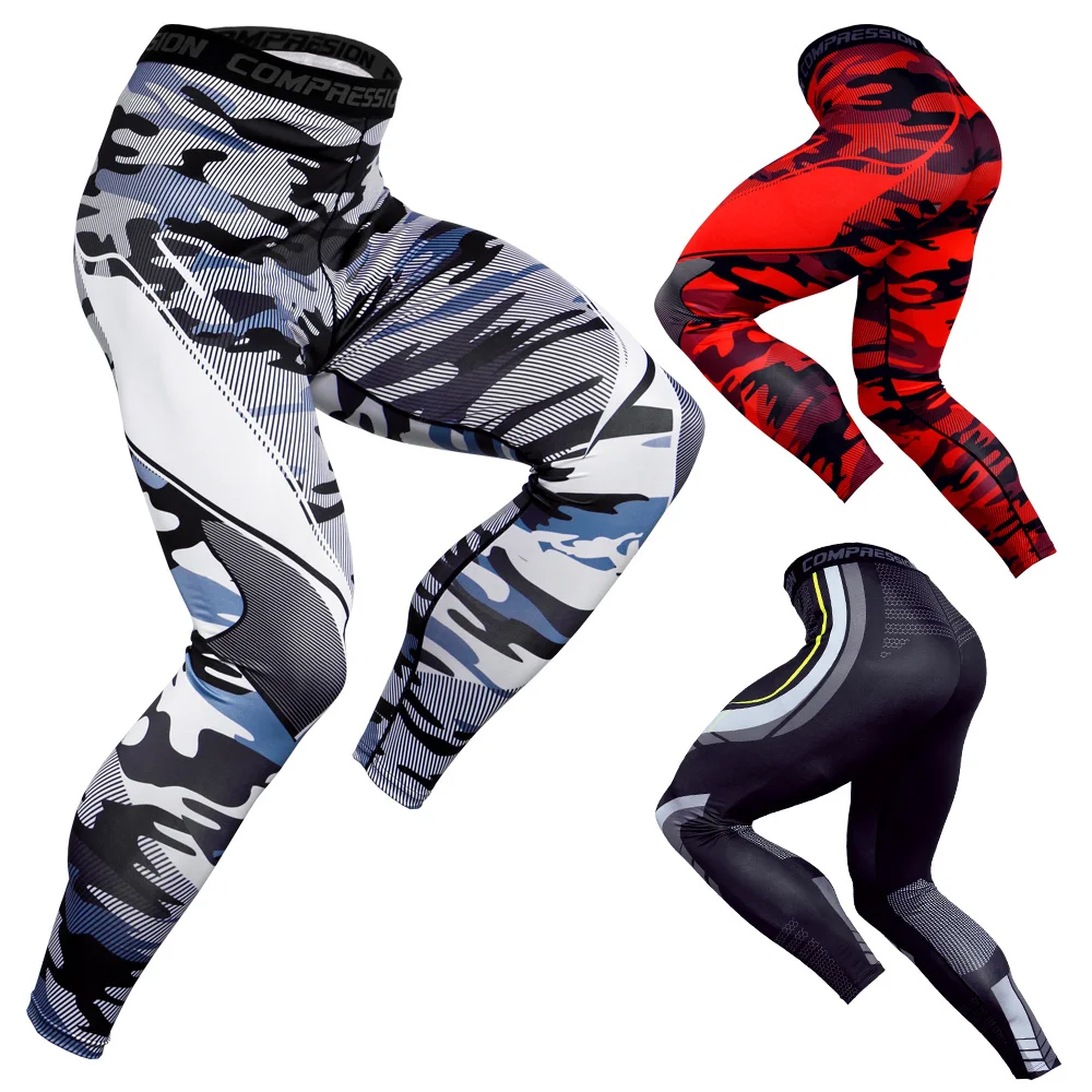 

Men Compression Pants Gym Running Tights Men Fitness Training Sports Leggings Gym Jogging Pants Male Sportswear Legging Men