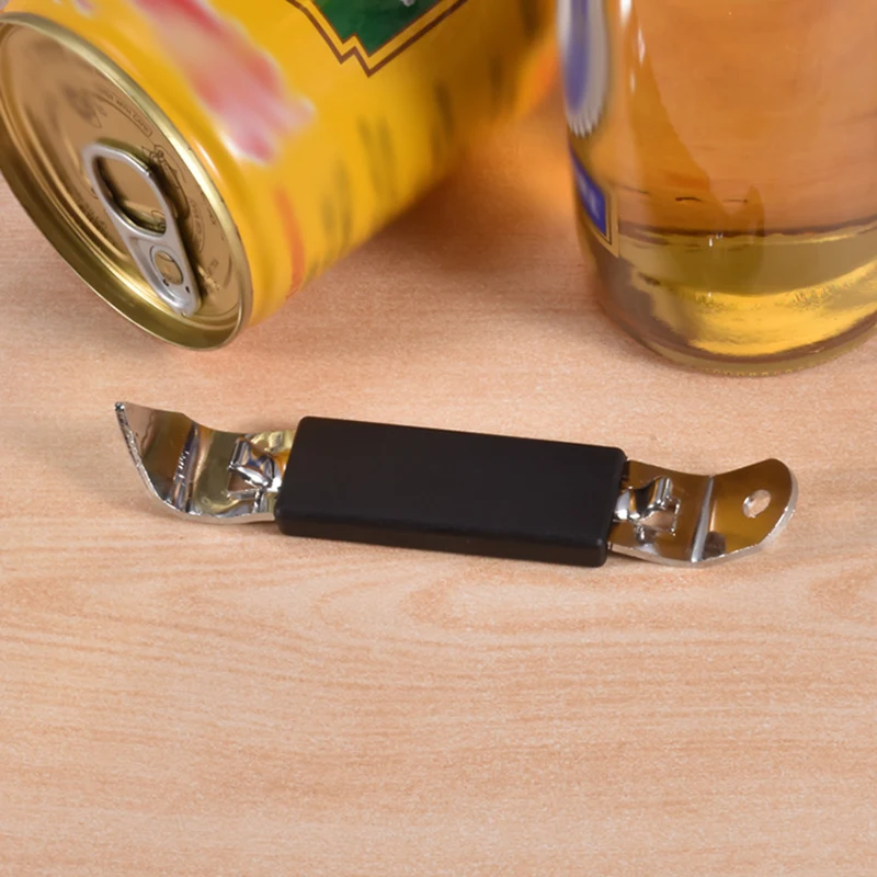 

justdolife Stainless Steel Can Opener Versatile Magnetic Bottle Opener Tin Opener for Home Opener Side Cut Manual Jar opener
