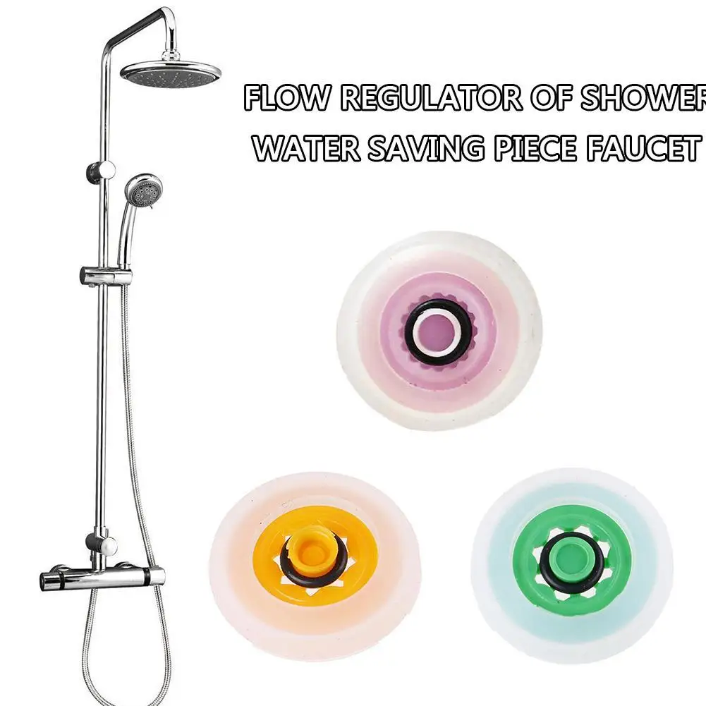 

1PC Water Saving Device Regulator 4L 6L 8L Aerator Water Controller Reducer Shower Heads Faucet Shower Hose Pipe Bath