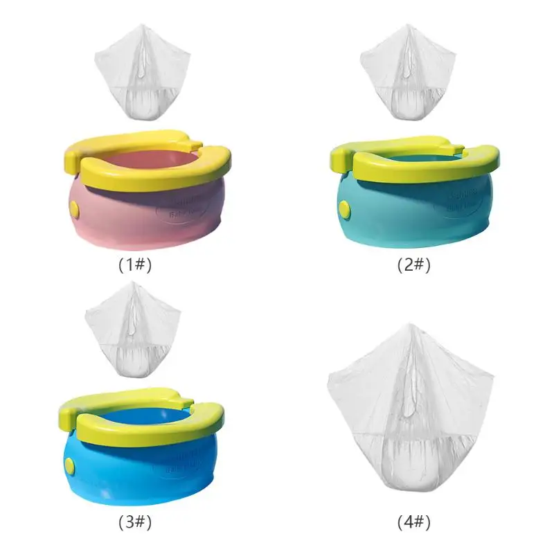 Портативный дорожный Детский горшок тренировочное сиденье банан складной