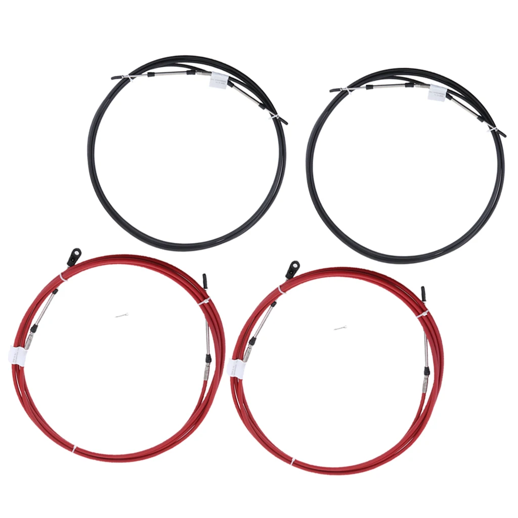 Трос дроссельной заслонки для лодки универсальный судовой рычаг переключения