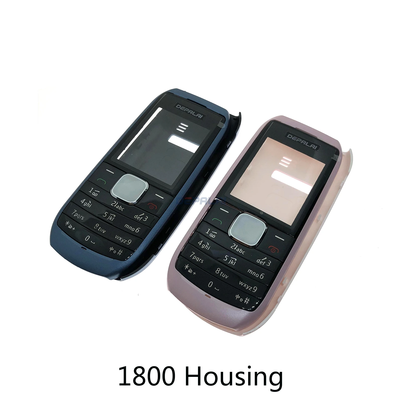 For Nokia 1800 1681 1680 1280 Housing Front Faceplate Frame Cover Case Back cover battery door Keypad | Мобильные телефоны и
