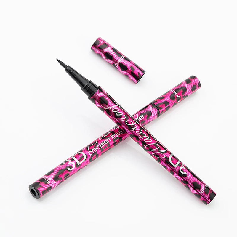 Красная леопардовая черная жидкая подводка для глаз стойкая водостойкая