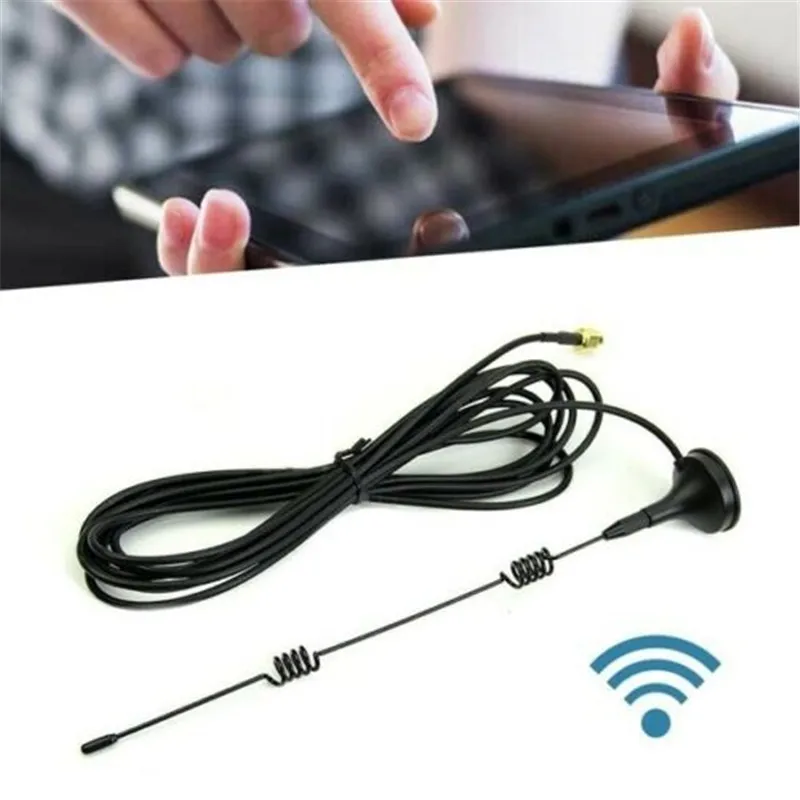 Wi Fi удлинитель для беспроводной камеры видеонаблюдения антенна на присоске 3