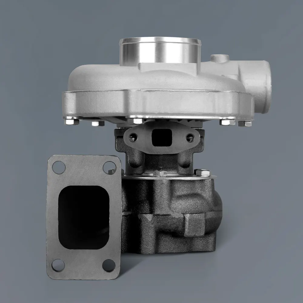 Универсальный Турбокомпрессор T3T4 T04E A/R .57 турбина с 5 болтами и фланцевым масляным