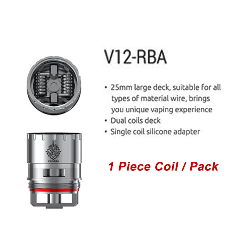 Оригинальная катушка SMOK для атомайзера емкость TFV12 3 шт. головка 6 мл атомайзер Cloud