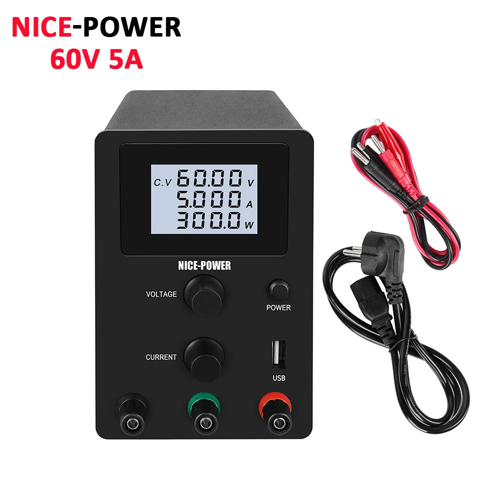 ЖК дисплей с индикатором мощности стабилизатор переключения тока 60 В 5 А