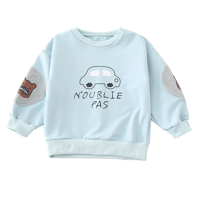 

Spring Children Fashion Clothes Baby Boys Girls Cartoon T-Shirt Toddler Cotton Costume Autumn Kids Infant Casual Clothing