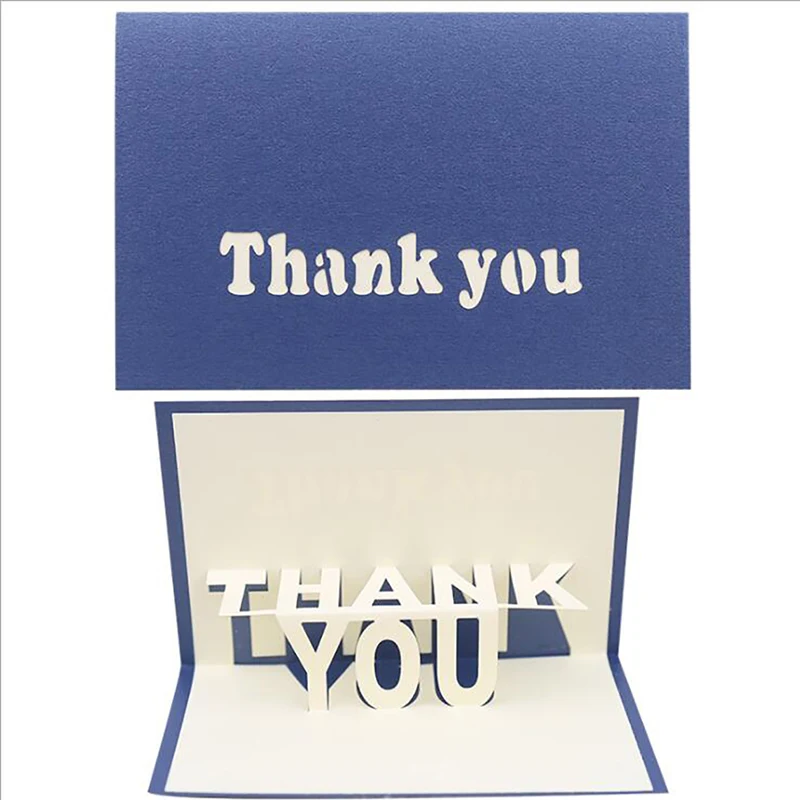 Up 3D открытка на день рождения деловые приглашения 'Thank You 'подарки