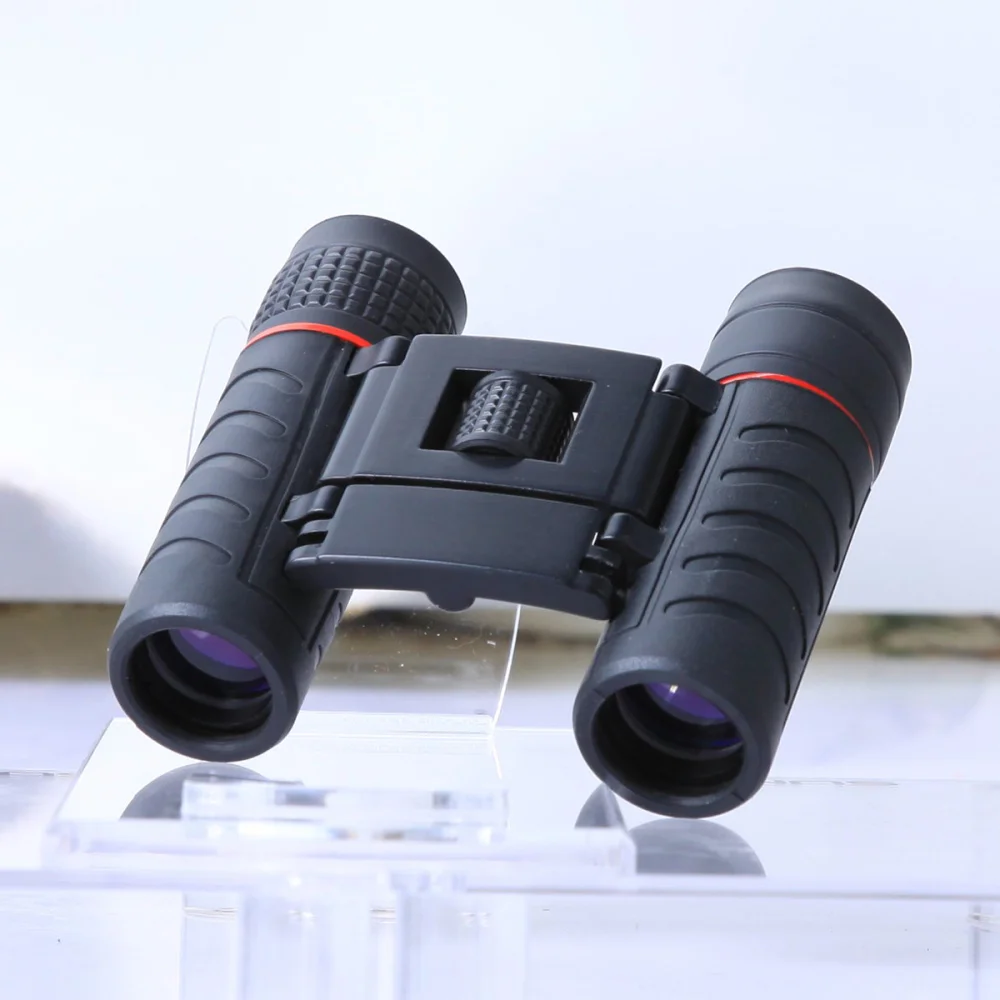 

High Definition Binoculars Folding Low-Light-Level Night Vision Telescope for Hiking Travel (Black)