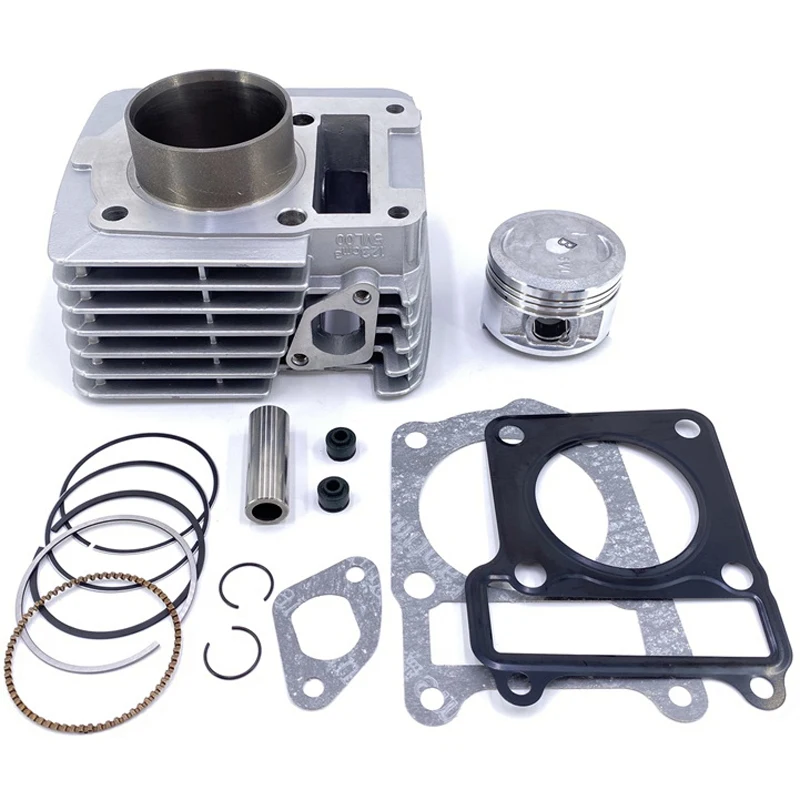 

125cc Motorcycle Cylinder Kit For Jianshe Yamaha YBR125 YBR125ED 5VL JYM125 XTZ125 With Piston Ring Set Gaskets 54mm