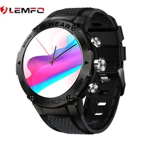 lemfo k28h smart watch men bluetooth call customize watch faces music super long standby 3 side buttons sport smartwatch 2021