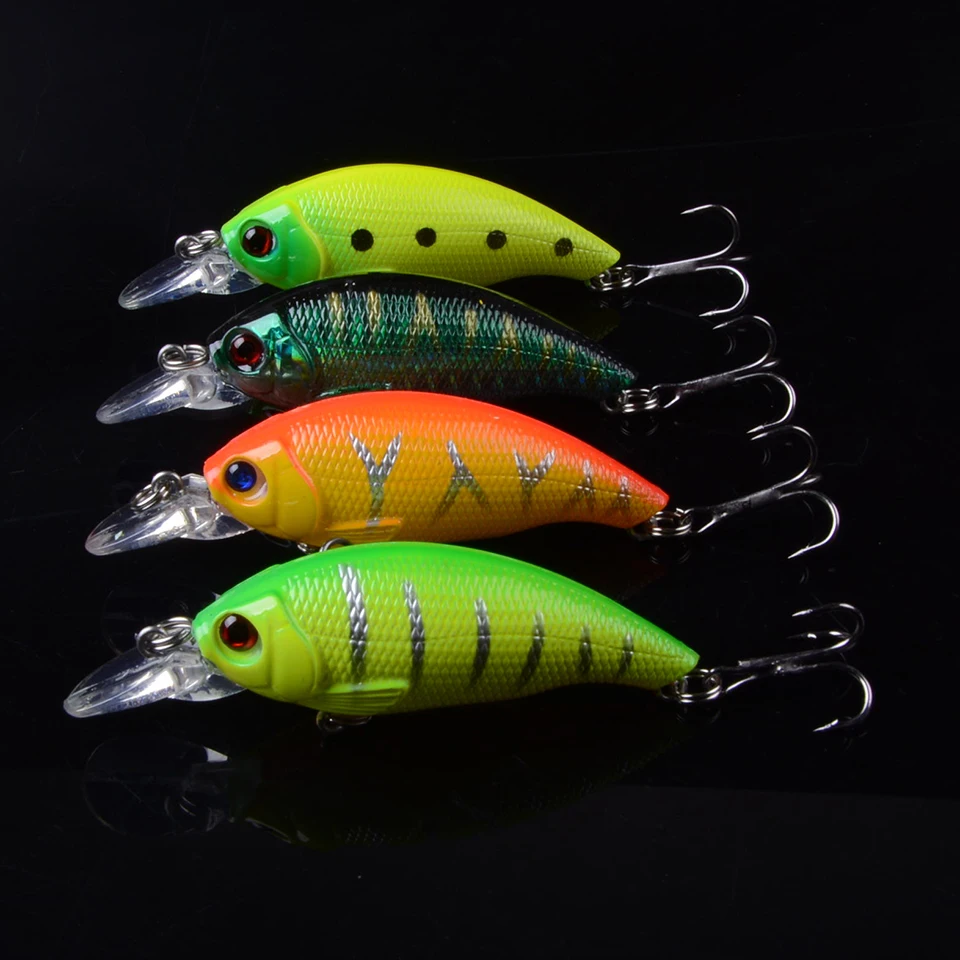

1pcs 7.5cm 8.8g artificial tackle pesca fishing wobblers Crankbait Fishing lures Wobblers Tackle Bass Trout Bait Iscas 3D eyes