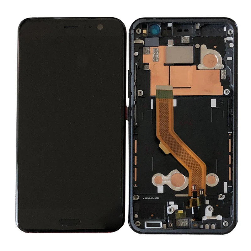 5 &quot100% активно матричные осид ЖК дисплей для HTC U11 Дисплей сенсорный Экран рамкой