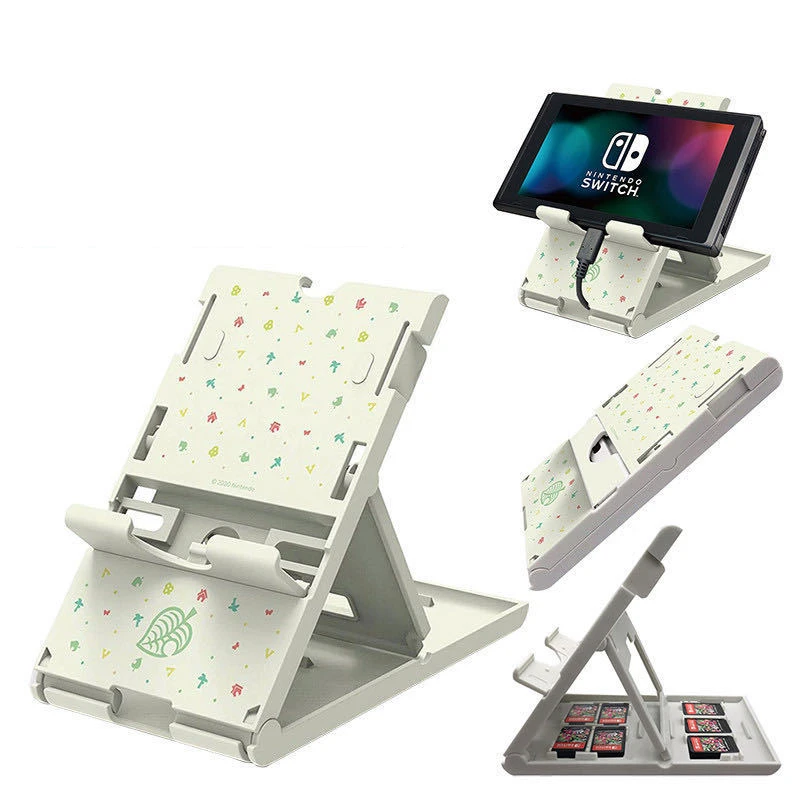 animal crossing stand switch accessories adjustable holder bracket shell for nintendo switch lite stand console storage stand free global shipping