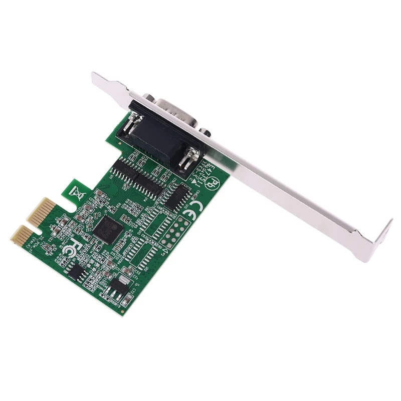 PCIE к DB9 RS232 последовательный порт Райзер-карта PCI 99100 1S чипсет контроллер карта PCI-E