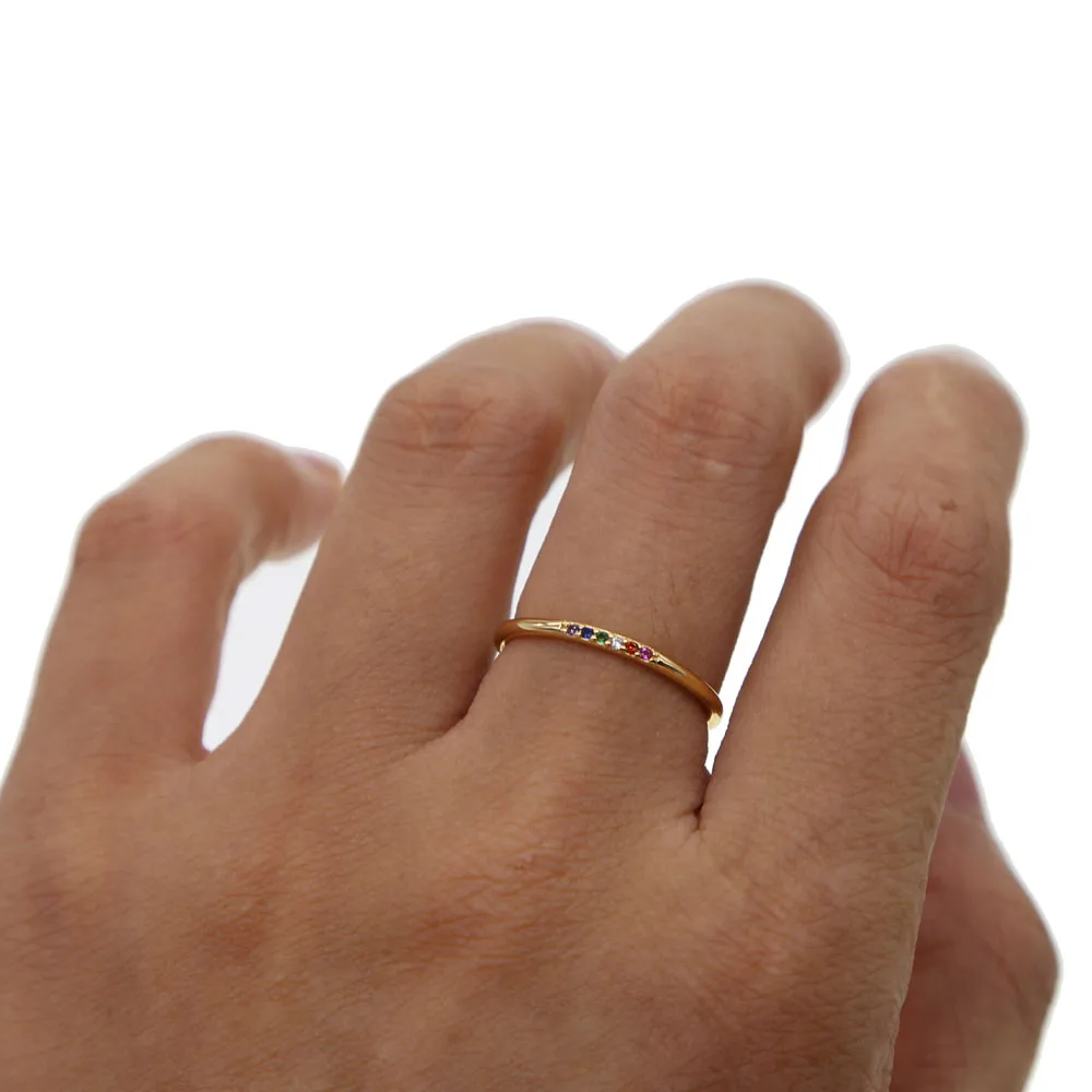 Женское кольцо из серебра 925 пробы с круглым кубическим цирконием | Украшения и