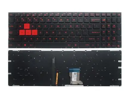 Новая клавиатура с подсветкой для ASUS Rog GL502VM GL502VS GL502VT GL702VS GL702VM US Новая клавиатура с подсветкой для ASUS Rog GL502VM GL502VS GL502VT GL702VS GL702VM US