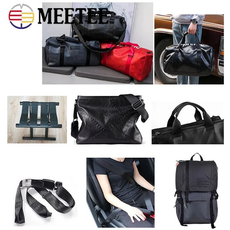 Meetee 44 метра 25-38 мм полиэстер нейлоновые лямки ленты DIY Безопасность сиденье