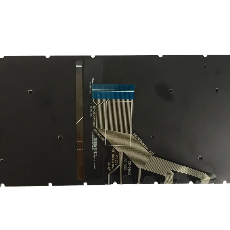 Новая американская Клавиатура для ноутбука HP Pavilion 15-CX черная с подсветкой без