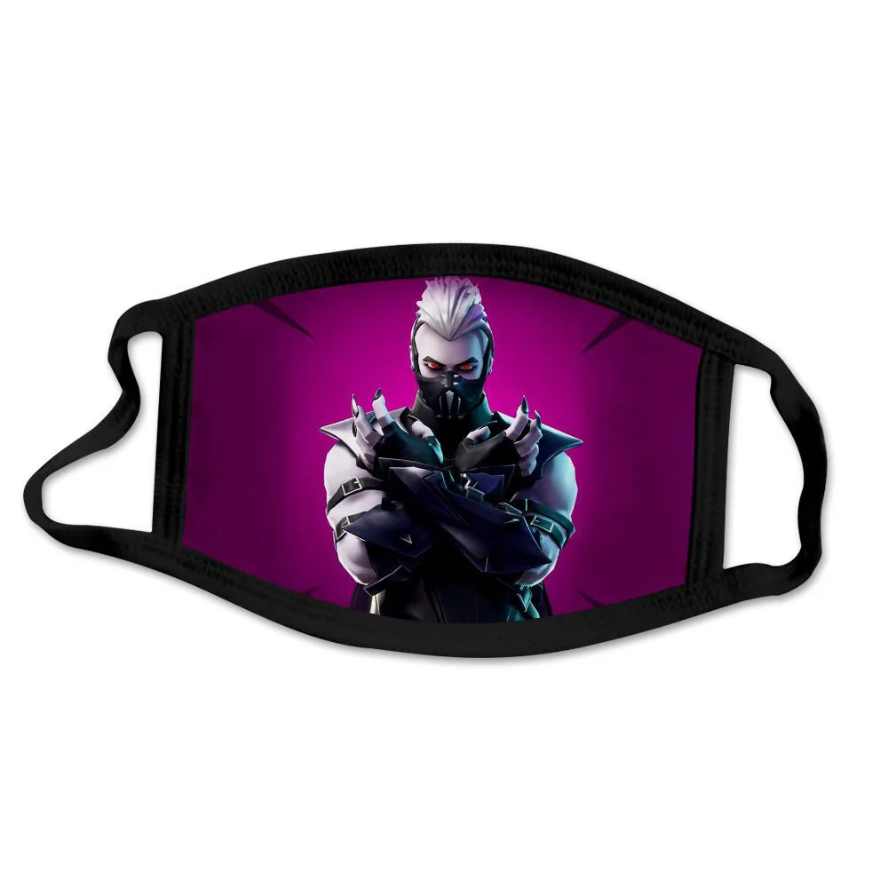 Fortnite для взрослых и детей маски хлопковая маска дышащая стираемые многоразового