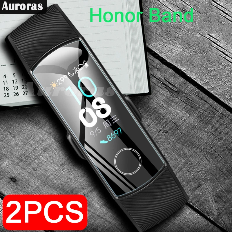 2 шт. защитная пленка для экрана смарт часов Honor Band 5|Защитные стёкла и плёнки