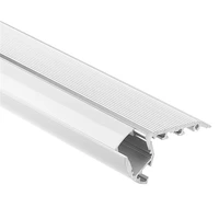 yangmin free shipping 6 6ft2m 67x27mm silver internal width 12mm led aluminum channel system with cover and end caps