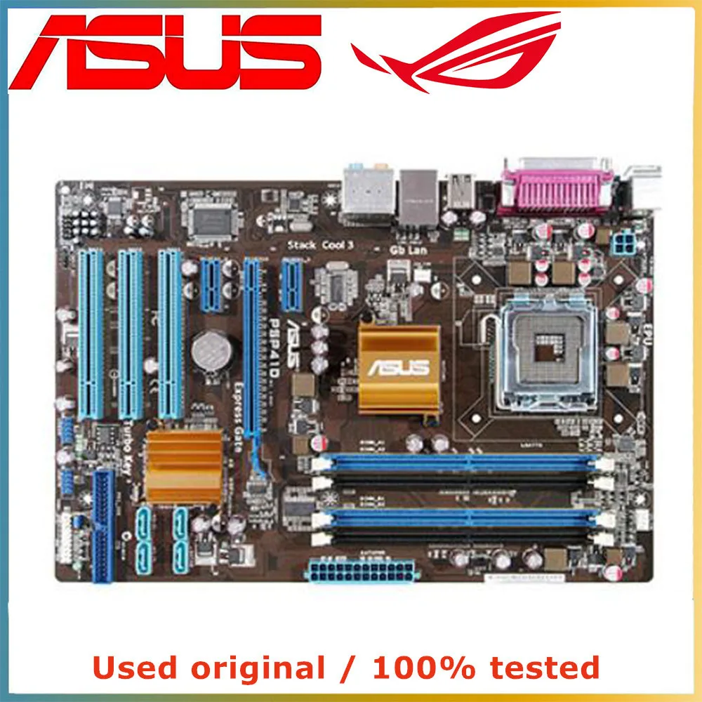 Для процессора Intel G41 LGA 775 для ASUS P5P41D материнская плата компьютерная розетка LGA775