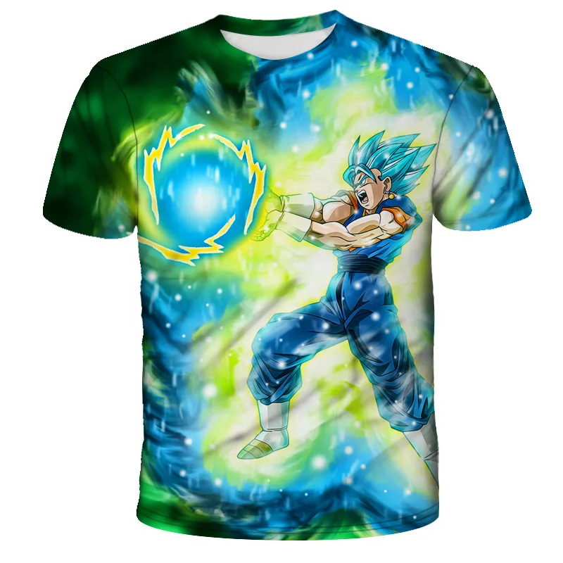 2019 аниме Dragon Ball Футболка супер футболка Гоку Стрекоза футболки унисекс все