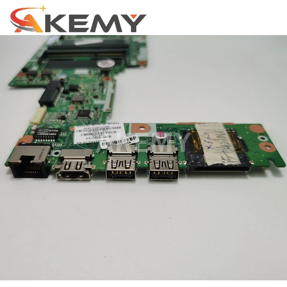 

Akemy For HP Pavilion X360 13-A laptop motherboard 767820-501 767820-001 767820-601 i5-4210 DA0Y61MB6E0 mainboard working