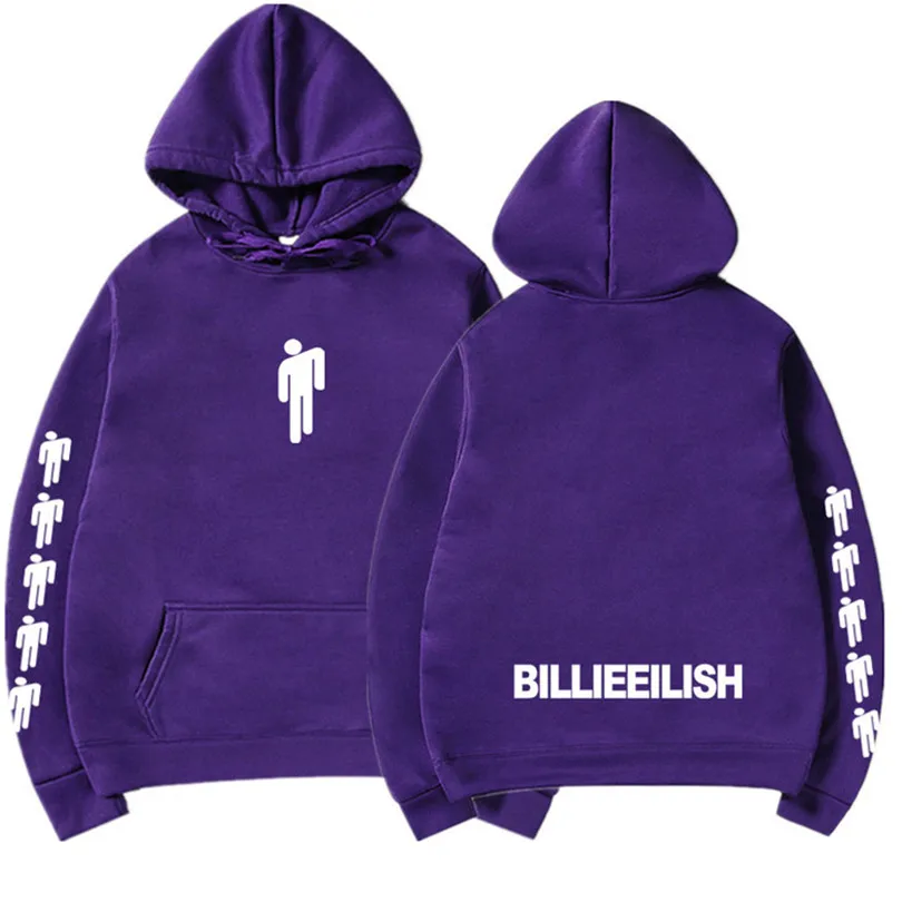 Горячая Распродажа Billie Eilish с капюшоном и принтом для мужчин/женщин популярная