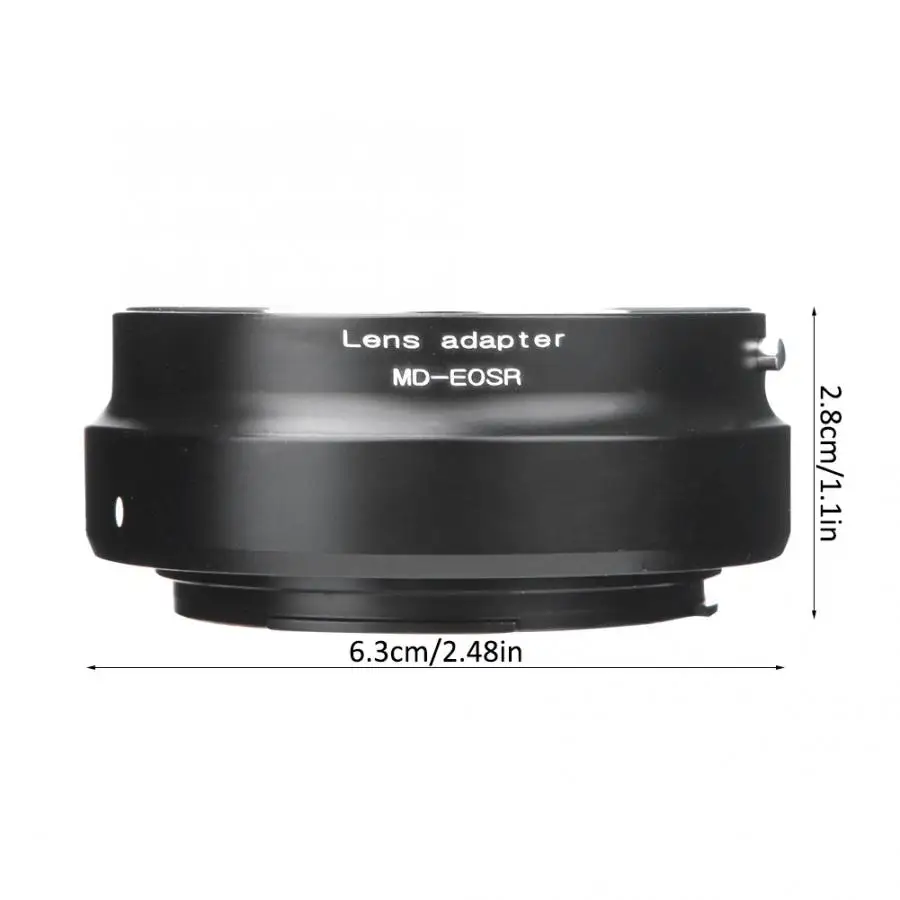 Для MD-EOSR металлическое переходное кольцо для Minolta MD Крепление объектива подходит для Canon EOS R полная Рамка беззеркальная камера