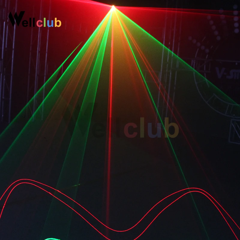 4 шт. 2 вт RGB анимационный лазерный свет DMX ILDA интерфейс Dj проектор/Dj