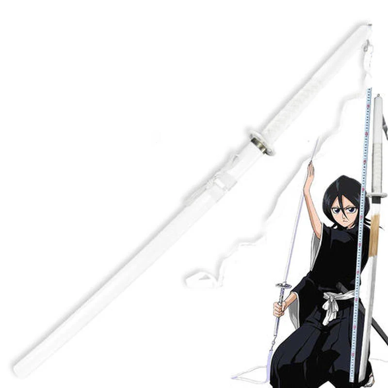 Аниме отбеливающий Деревянный Нож Меч оружие реквизит косплей СОД No Shirayuki Zanpakutou