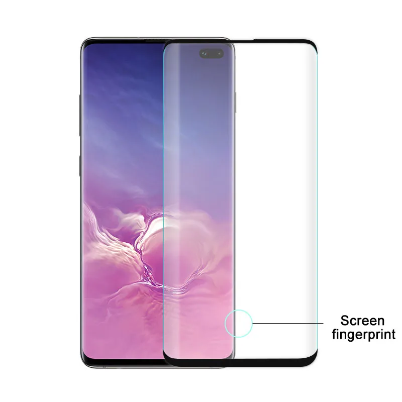 100D полный изогнутый экран закаленное стекло для samsung Galaxy S10E S10 Plus Note 10 S10+ Защитная пленка для экрана