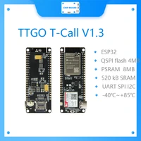 lilygo ttgo t call v1 3 esp32 wireless module gprs antenna sim card sim800l module and gsmgprs antenna