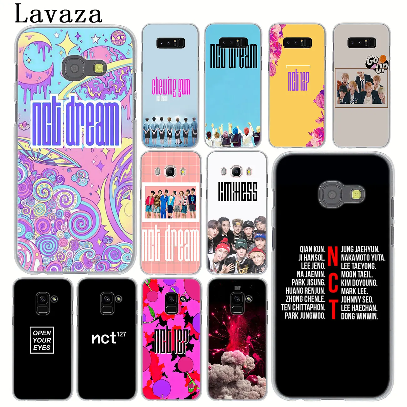 Lavaza kpop NCT 127 DREAM U чехол для телефона Samsung Galaxy Note 10 9 8 A9 A8 A7 A6 Plus 2018 A5 A3 2015 2016 2017 A2 |