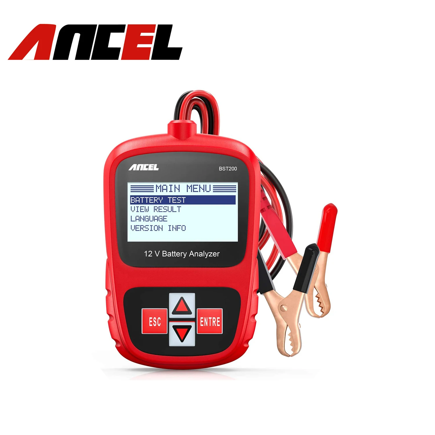 Испытательный аппарат ANCEL BST200 для автомобильного аккумулятора 12 в 100-1100 CCA