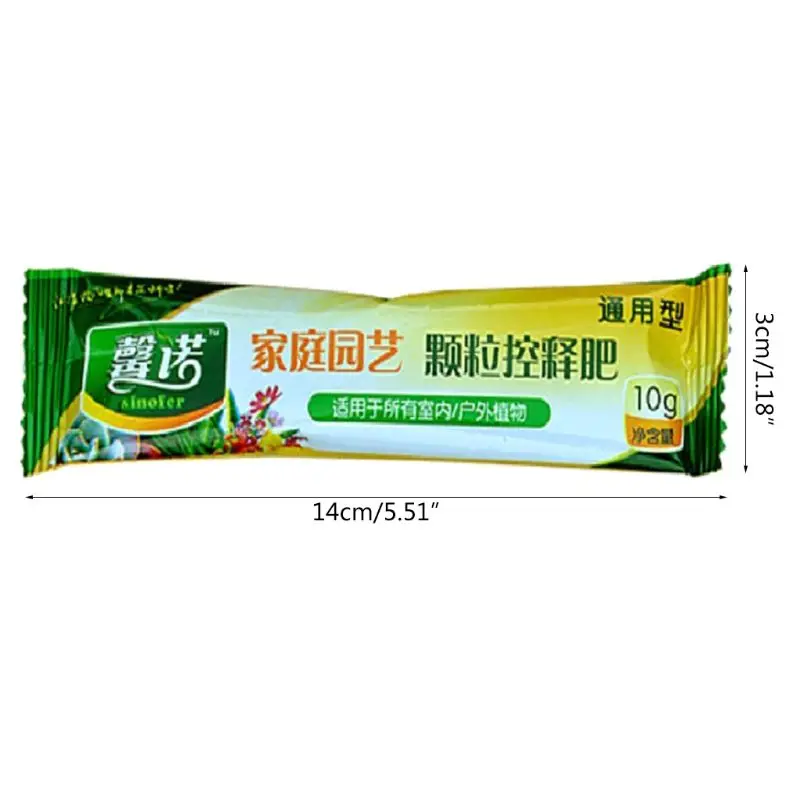

10g Universal Granule Particle Plant Food Slow Release Fertilizer For Home Garden Potted Flower plant Vegetable Succulent