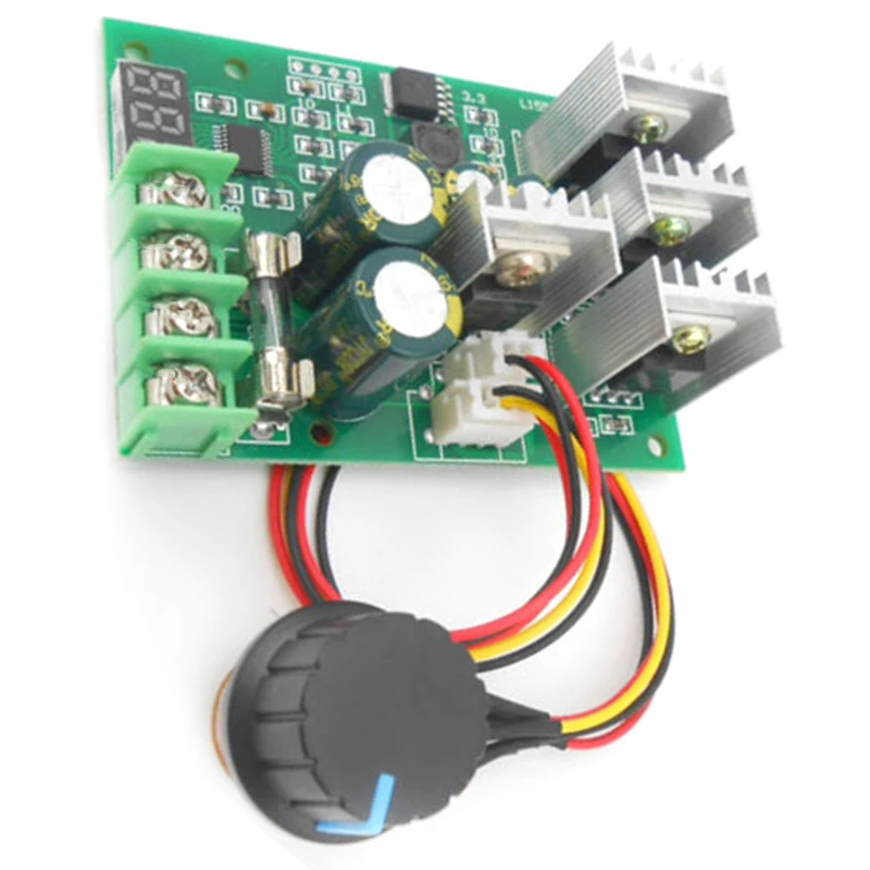 

DC 6-60V 30A Adjustable LED Digital Motor Speed Regulator PWM DC Motor Speed Controller Motor Speed Control Governer 12V 24V 36V