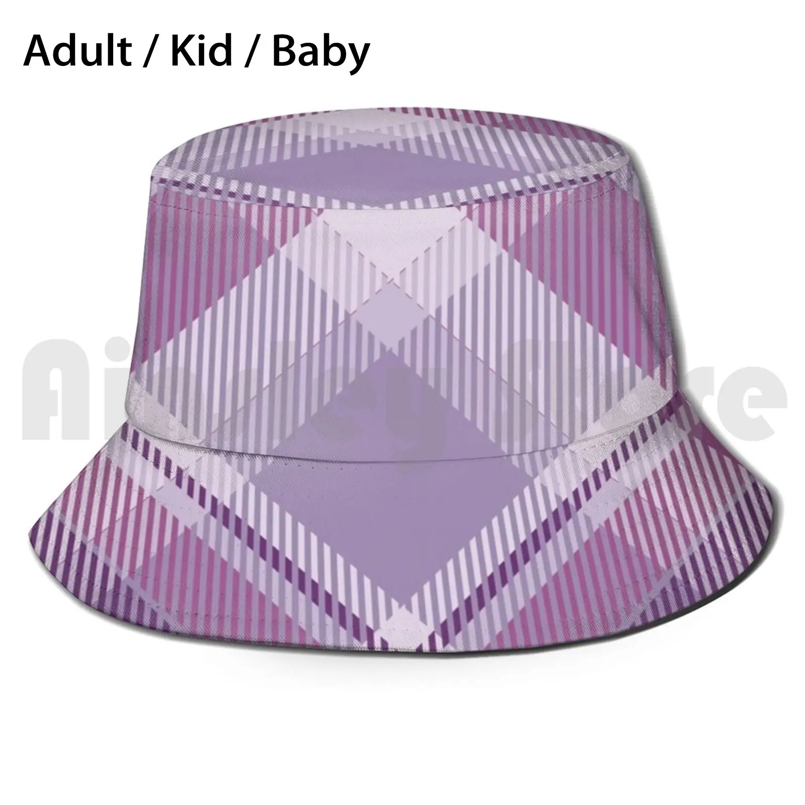 

Buffalo Plaid Bucket Hat Adult kid baby Beach Sun Hats Pattern Food Cute Gingham Tartan Picnic Quarantine