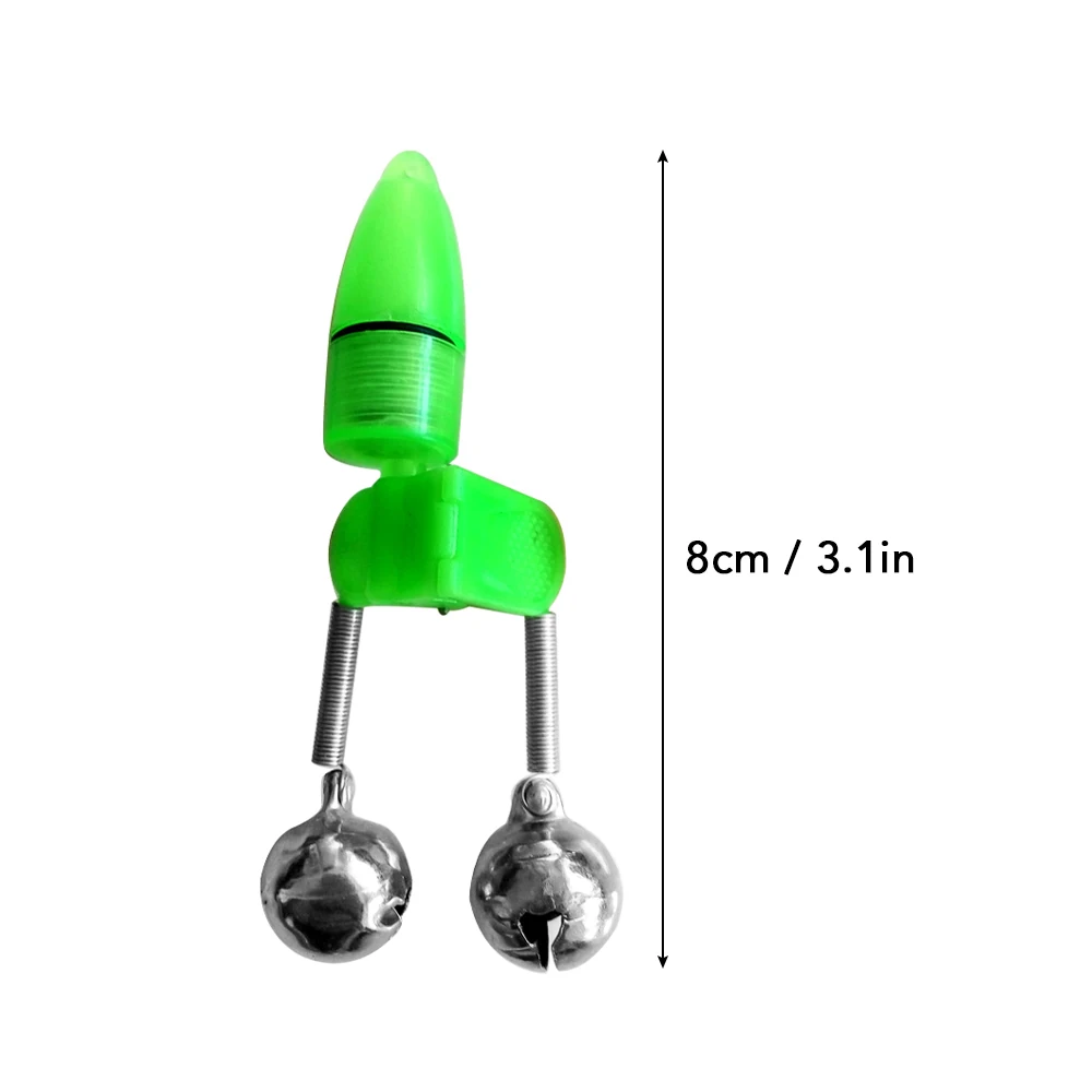 Сигнализатор укуса приманки светодиодный удочка для ночной рыбалки 10 шт. с двумя