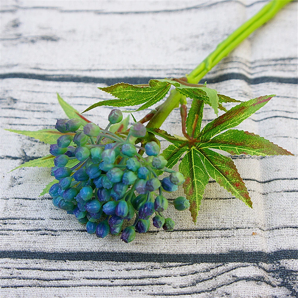 Ветки фруктовые суккуленты зеленая растительная стена ручной работы DIY материал