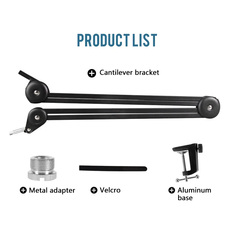 Новый дизайн подставка с регулируемым рычагом подвеска для Ножничного микрофона