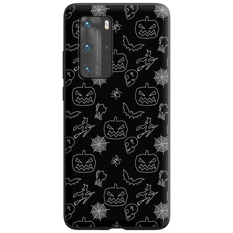 Чехол с узором ведьмы на Хэллоуин для Huawei Mate 10 20 Lite Y6 Y7 Y9 Y6P P Smart S Y5P Y8P 2019 | Мобильные