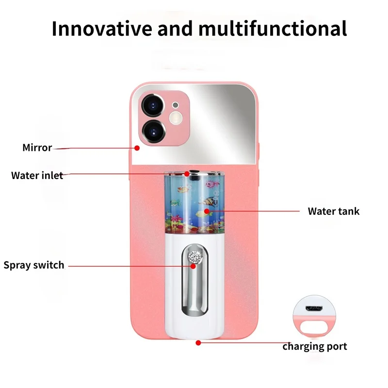 soft spray phone case for iphone 7 8 xs 12 11 pro max xr moisturizing women makeup cover for huawei p30 p40 mate 40 30 pro nove free global shipping