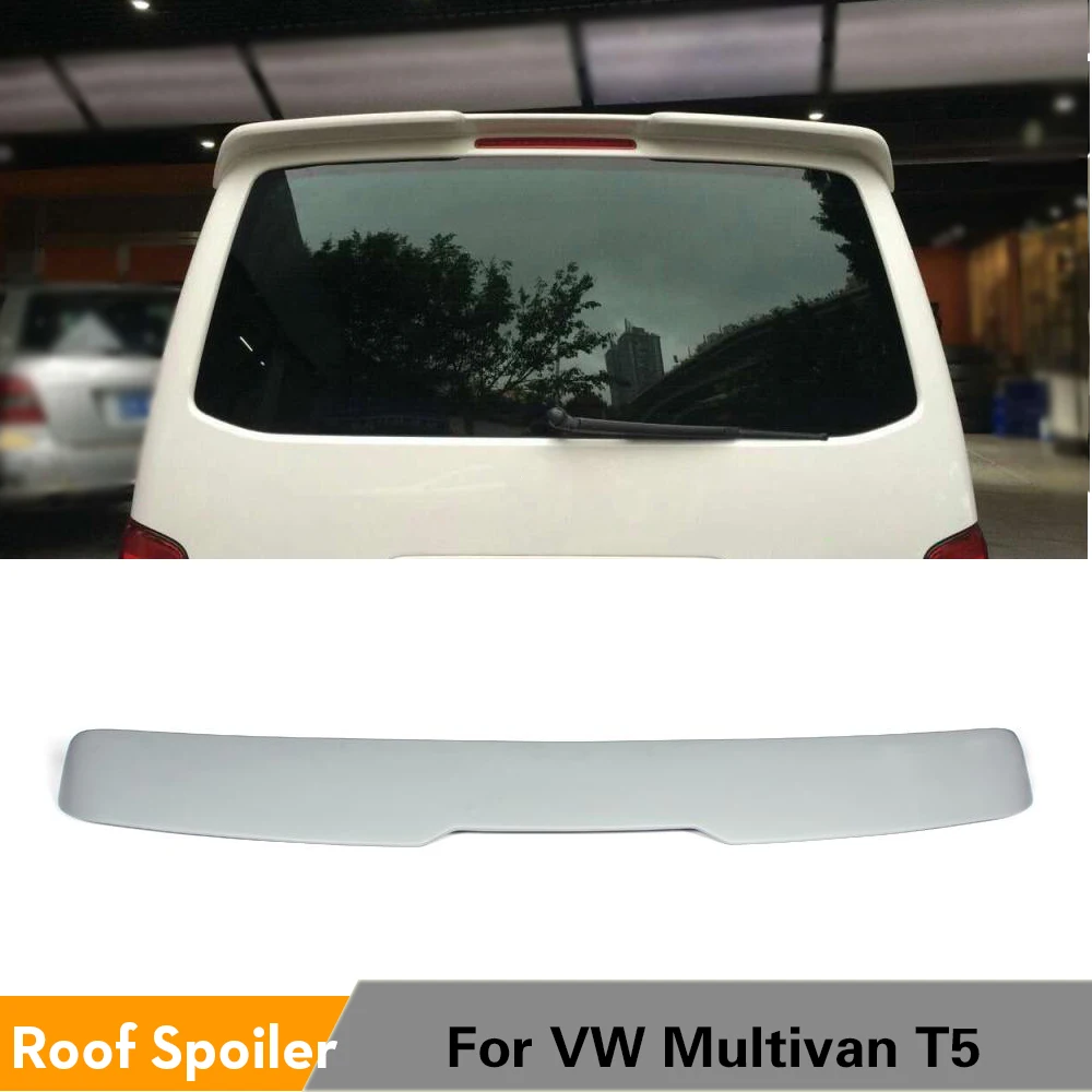 Задний спойлер на крышу крыло окна багажника для Volkswagen VW Multivan T5 2012 2016 FRP