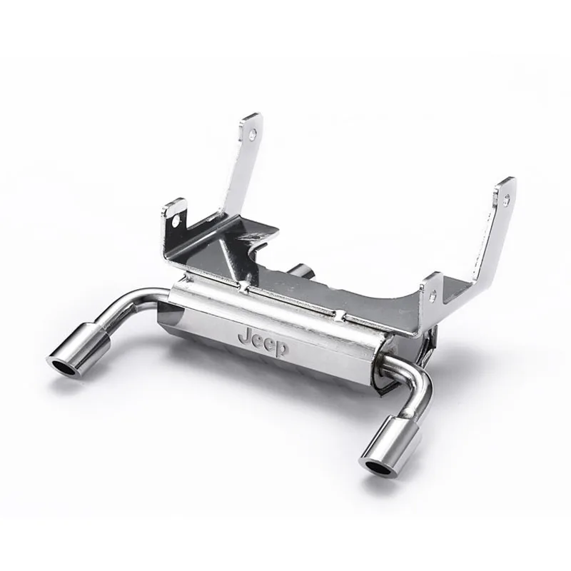 

DJ AXIAL SCX10 III Double Outlet Metal Simulation Fuel Tank Exhaust Pipe Wrangler Mango RC Car Upgrade Accessories Parts