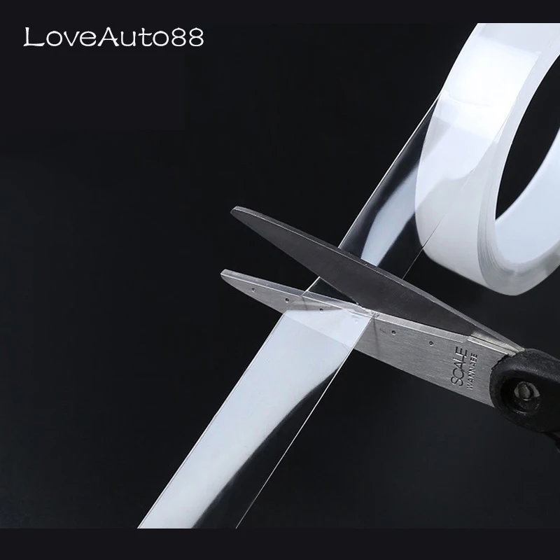 Лента для переднего бампера 3 м углеродное волокно резина защита от истирания Skoda