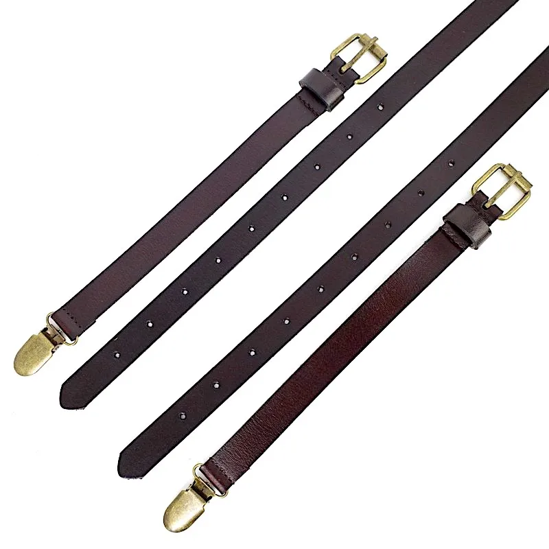 Подтяжки унисекс из натуральной воловьей кожи 1 7 см|unisex suspender|quality suspenderssuspenders men |